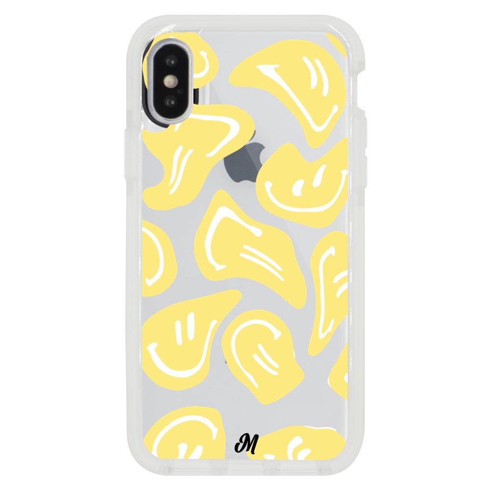 Case para iphone xs max Happy Face Amarillo-  - Mandala Cases