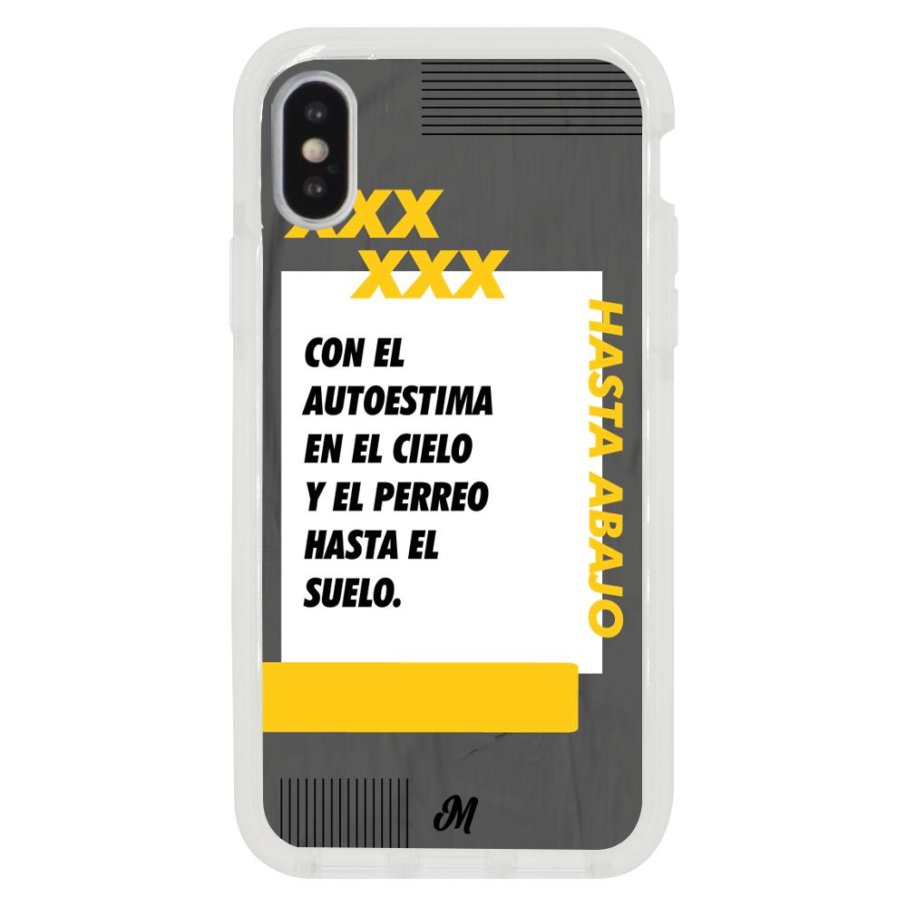 Case para iphone xs max Con el autoestima en el cielo negro - Mandala Cases