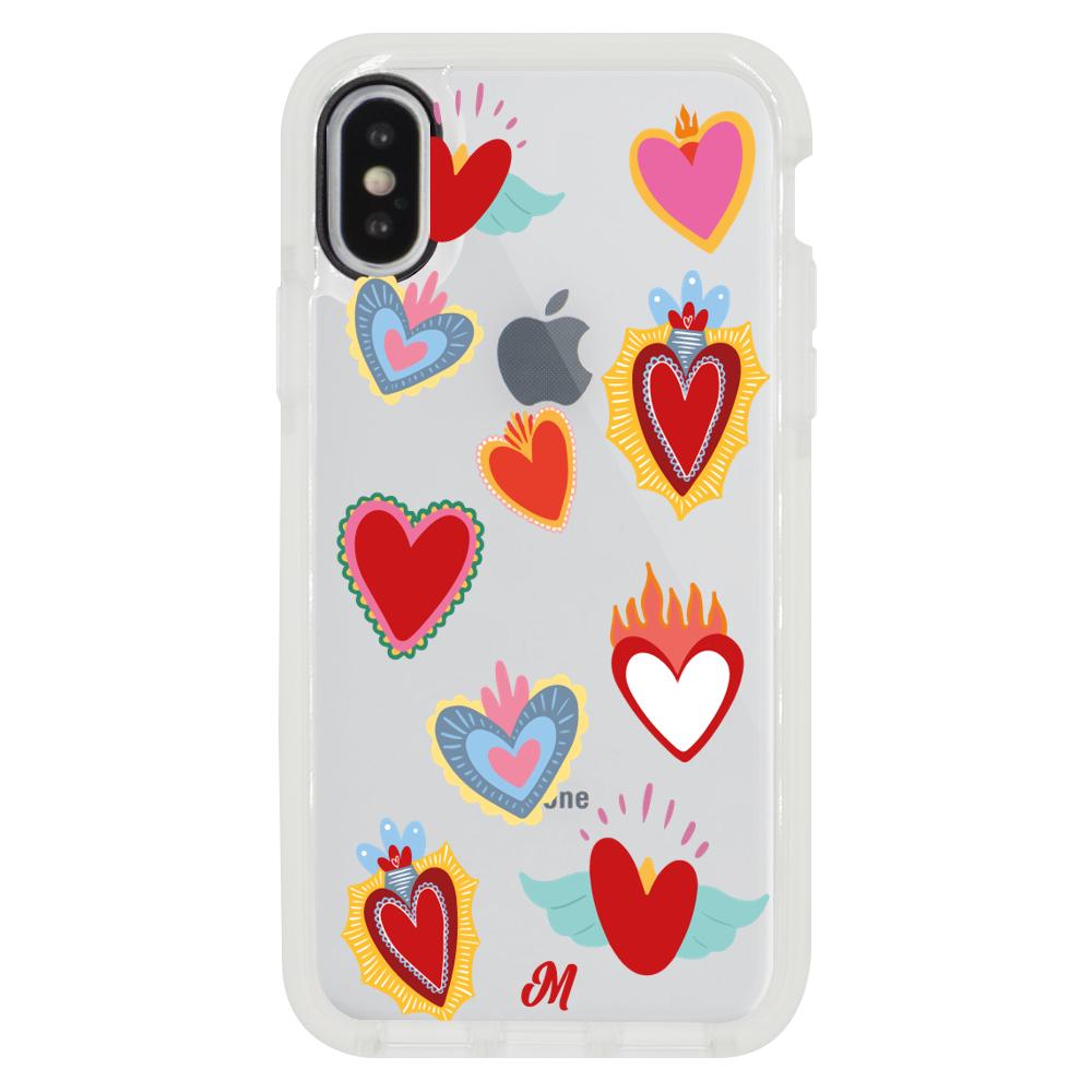 Case para iphone xs max Corazón de Guadalupe - Mandala Cases