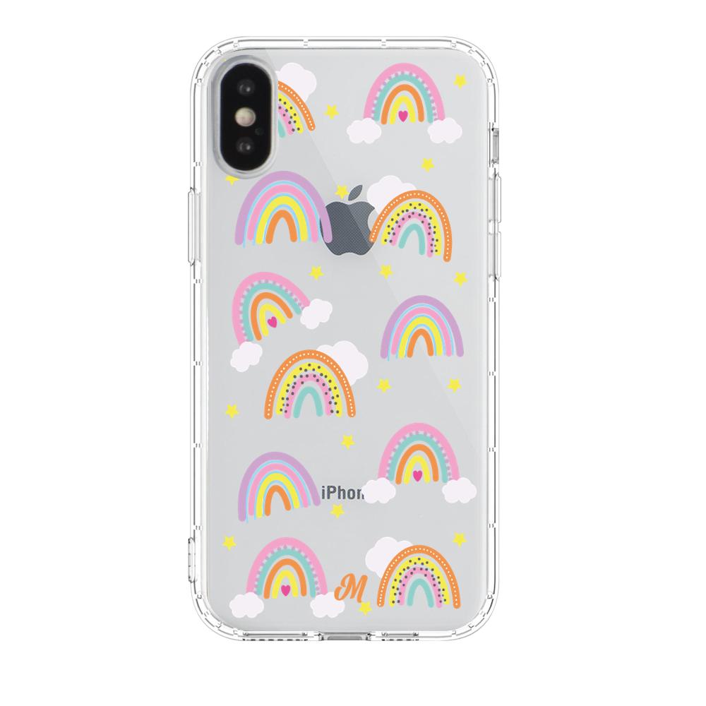 Case para iphone xs max Fiesta arcoíris - Mandala Cases