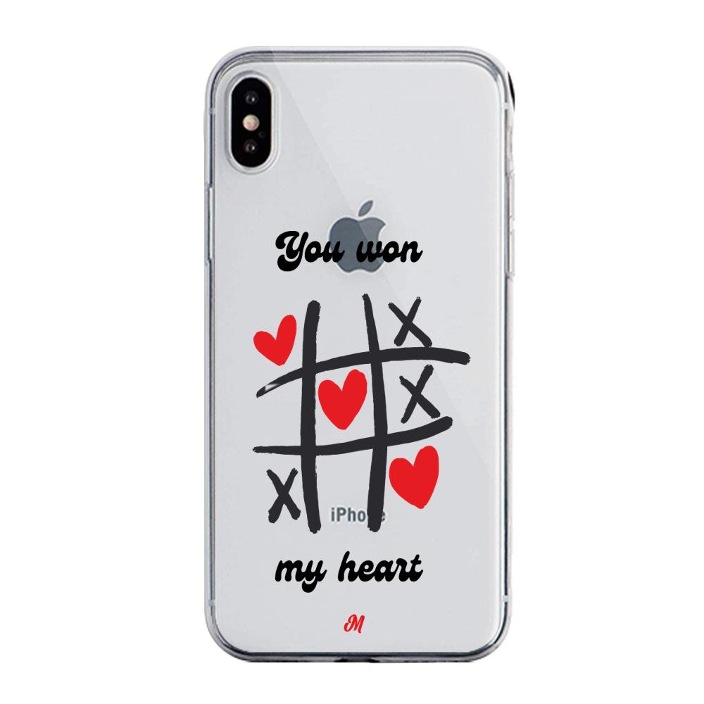 Case para iphone xs max You Won My Heart - Mandala Cases