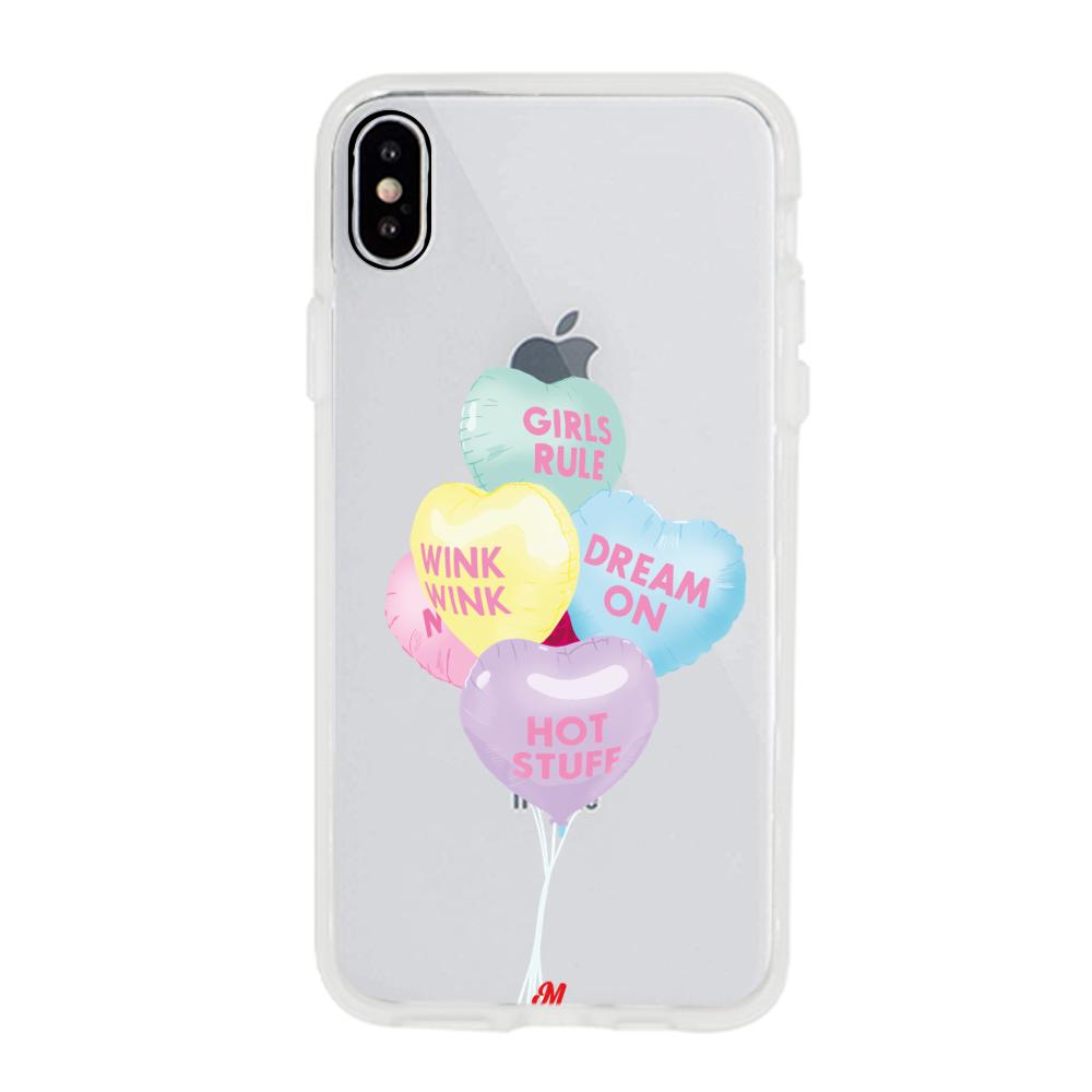 Case para iphone xs max Lovely Balloons - Mandala Cases