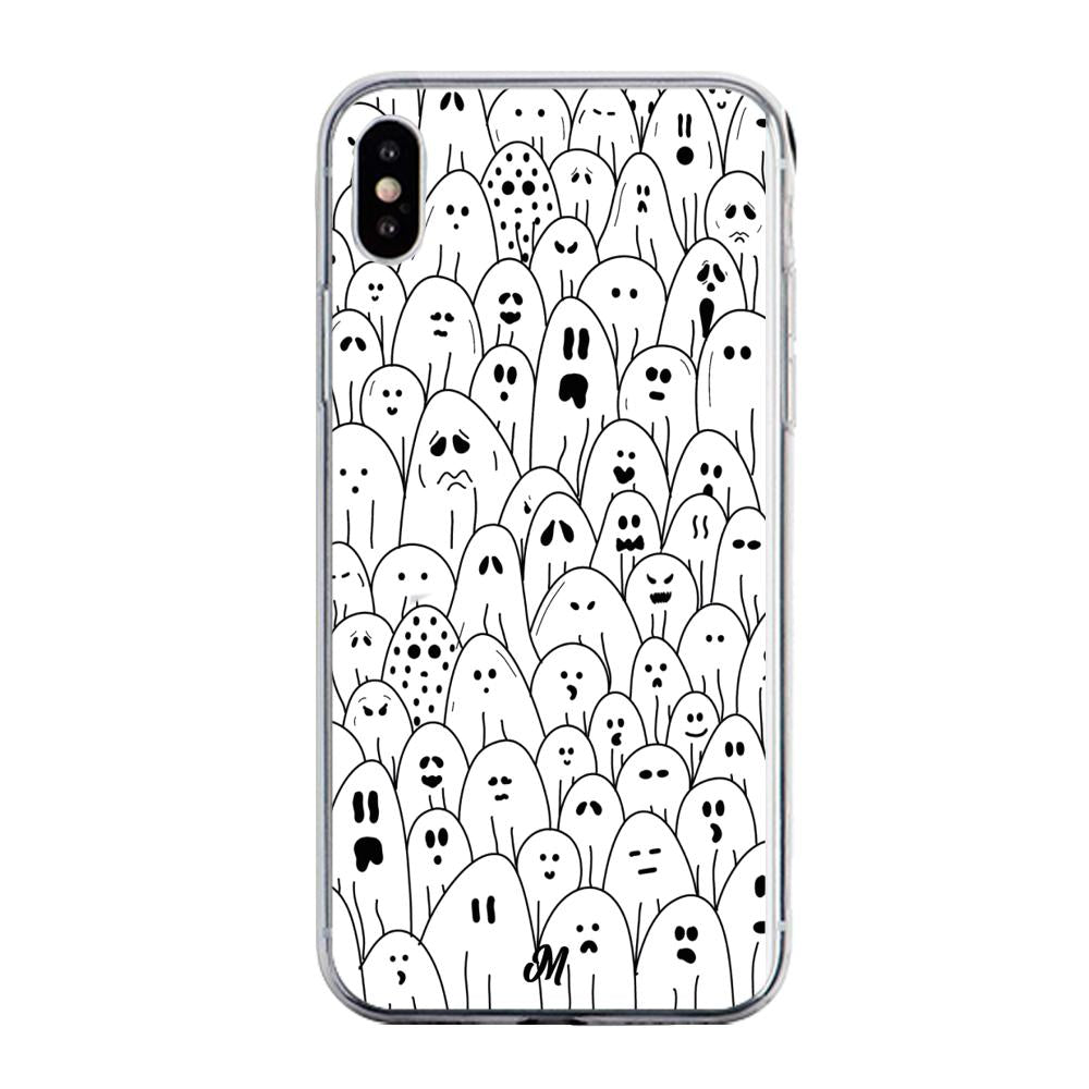 Case para iphone xs max Fiesta fantasmal - Mandala Cases