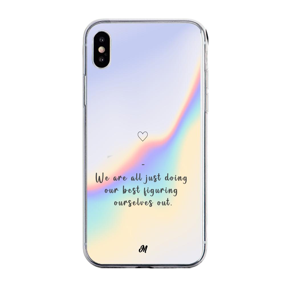 Case para iphone xs max We are all - Mandala Cases