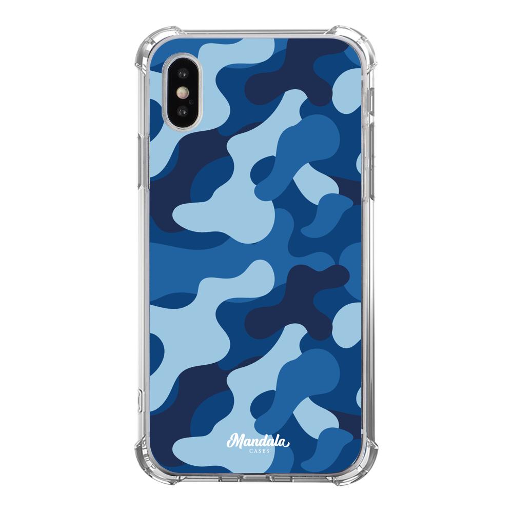 Estuches para iphone xs max - Blue Militare Case  - Mandala Cases