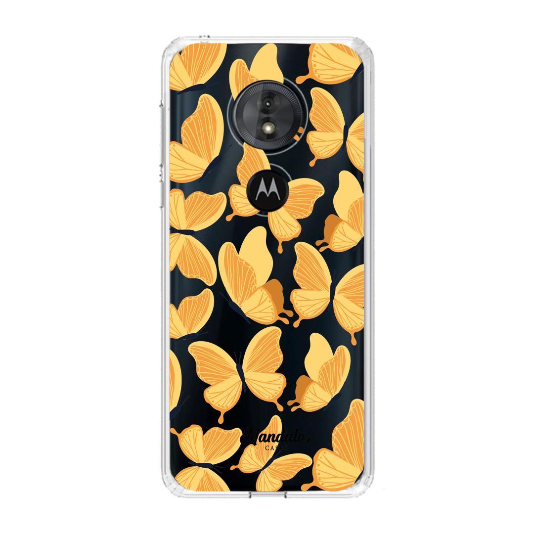 Mandala Cases sas carcasas ShockProof / Motorola G6 play Yellow Butterflies Case
