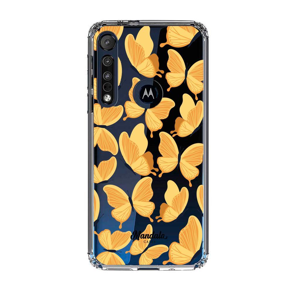 Mandala Cases sas carcasas ShockProof / Motorola G8 play Yellow Butterflies Case