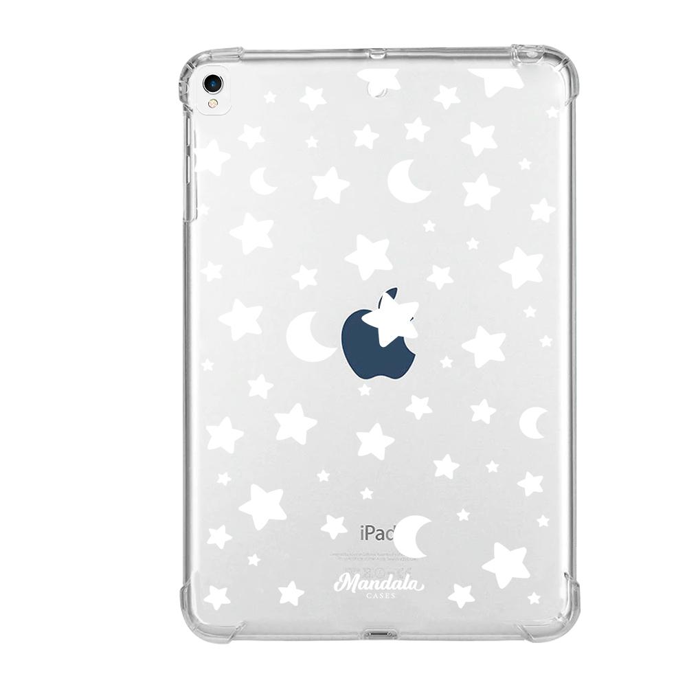 Mandala Cases sas ipad iPad 10.2 Séptima Generación White Stars iPad Case