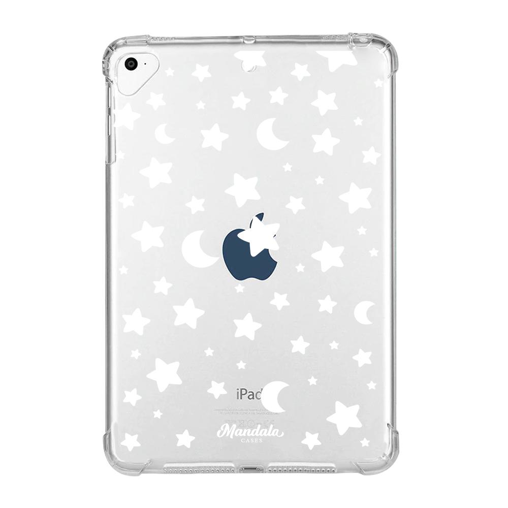 White Stars iPad Case - Mandala Cases sas