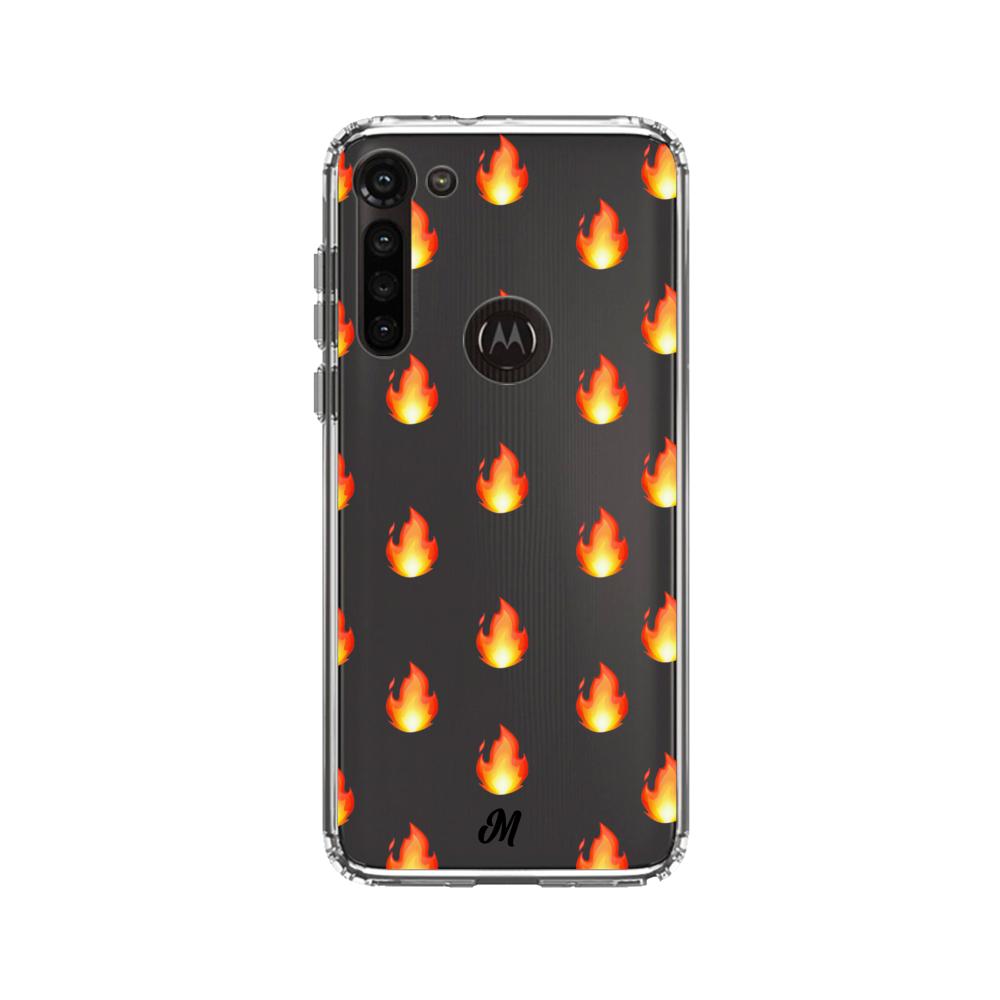 Case para Motorola G8 power Fuego - Mandala Cases