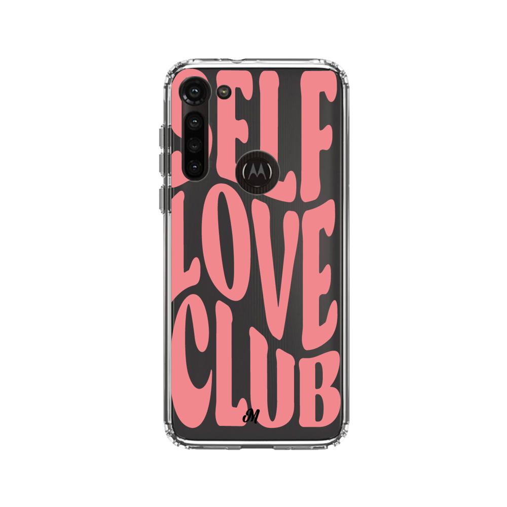Case para Motorola G8 power Self Love Club Pink - Mandala Cases