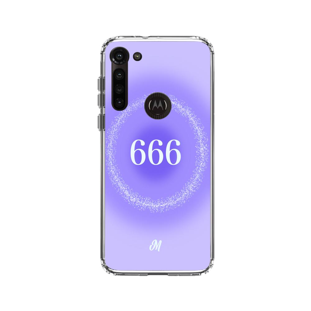 Case para Motorola G8 power ángeles 666-  - Mandala Cases