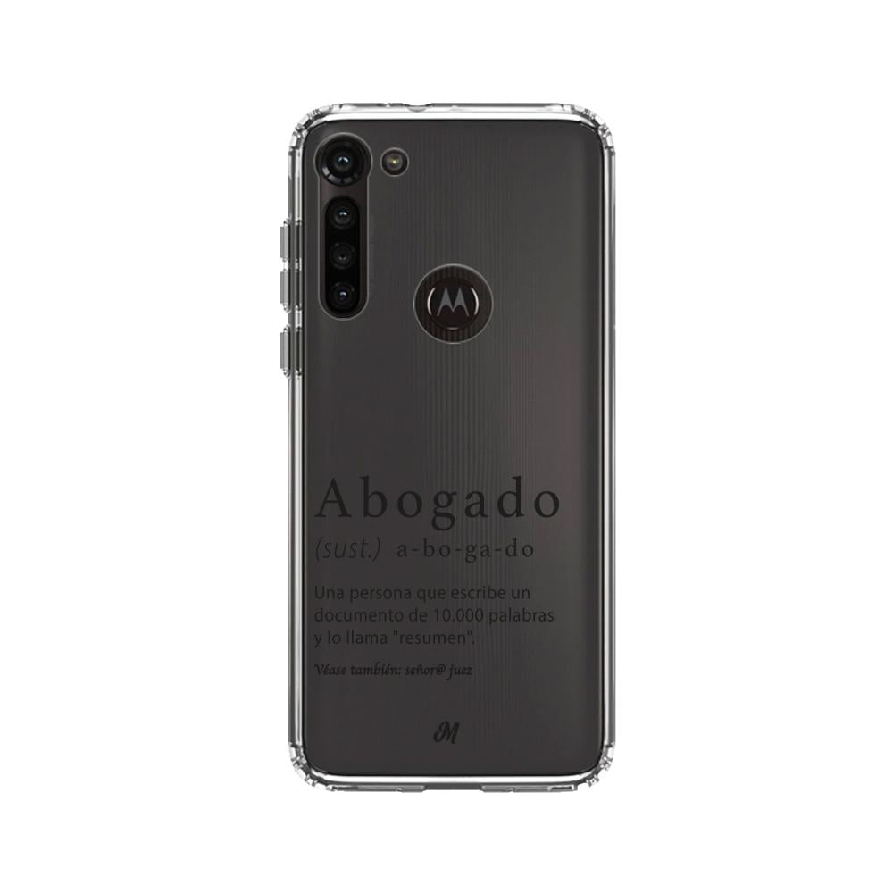 Case para Motorola G8 power Abogado - Mandala Cases