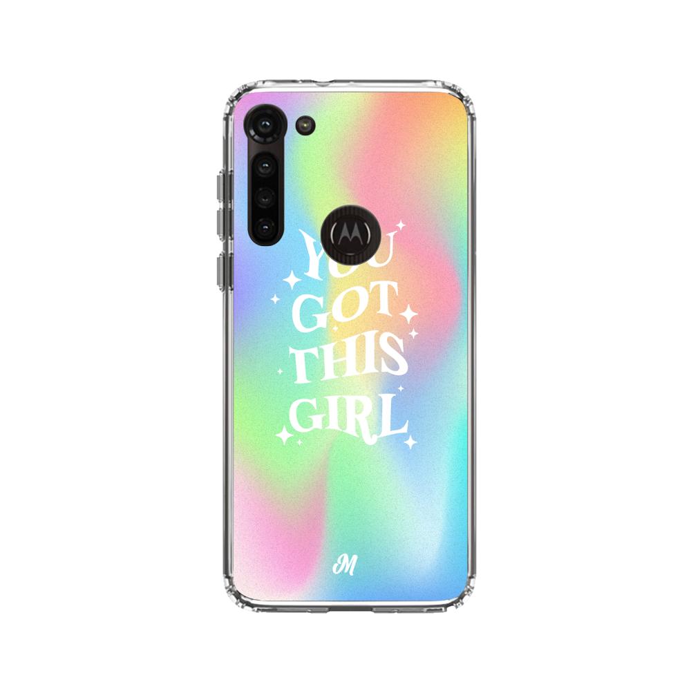 Case para Motorola G8 power You got this girl  - Mandala Cases