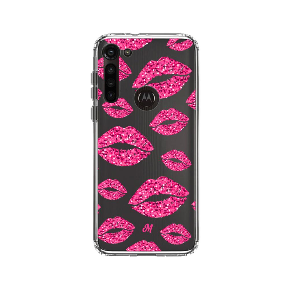 Case para Motorola G8 power Glitter kiss - Mandala Cases