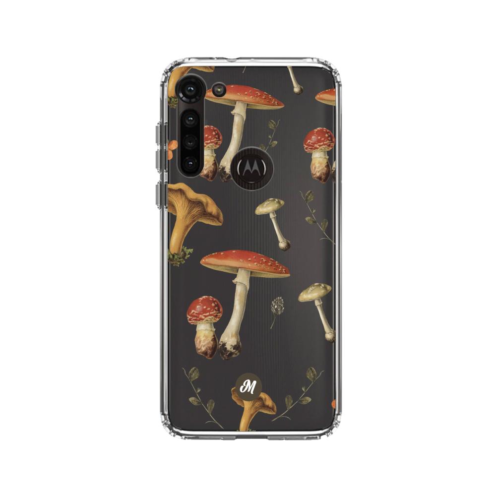 Cases para Motorola G8 power Mushroom texture - Mandala Cases
