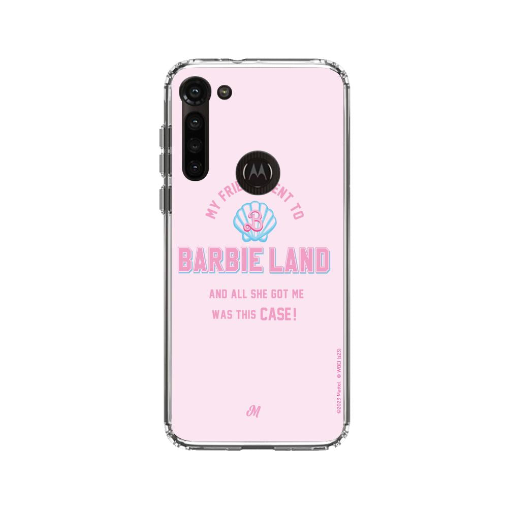 Cases para Motorola G8 power Funda Barbie™ land case - Mandala Cases