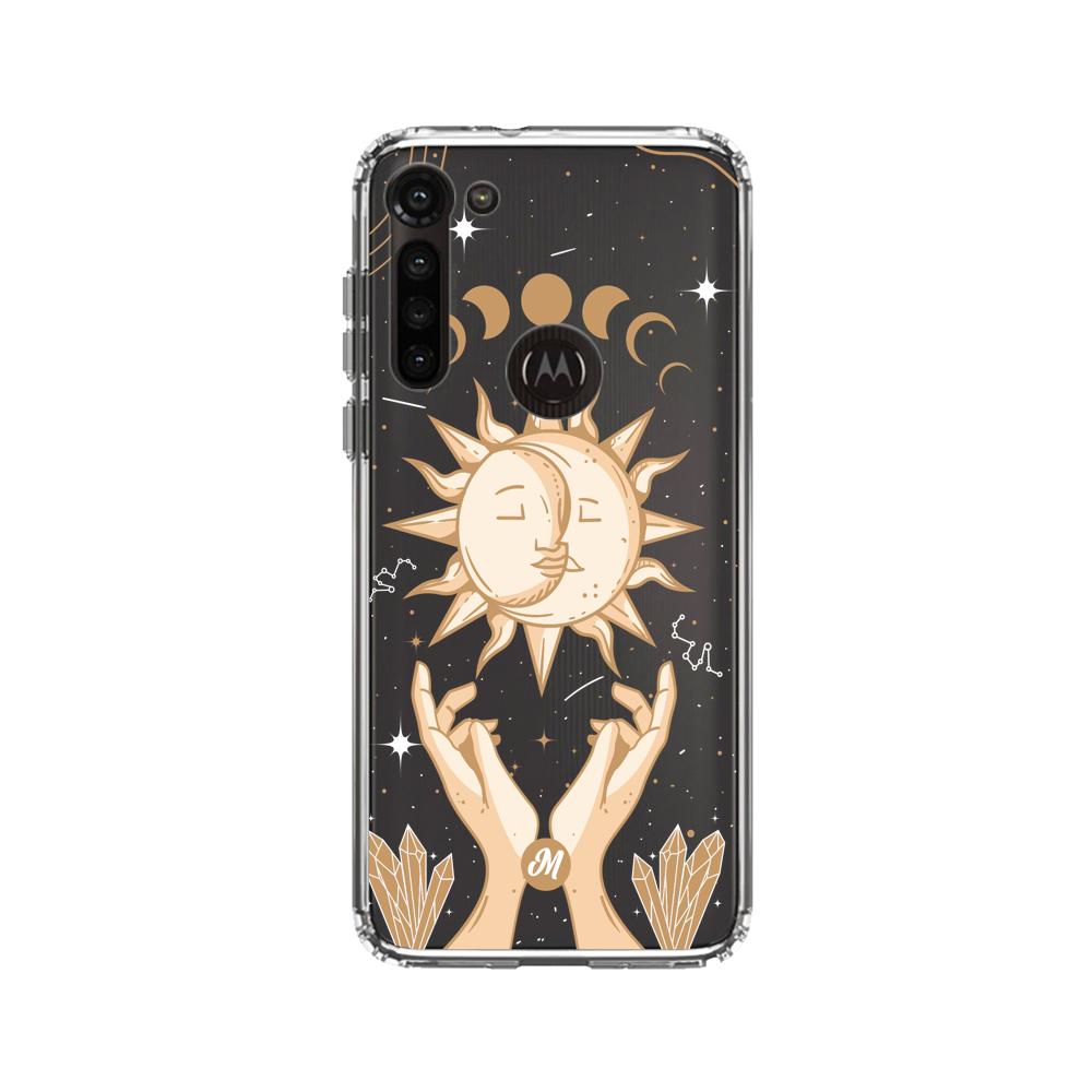 Cases para Motorola G8 power Energía de Sol y luna  - Mandala Cases