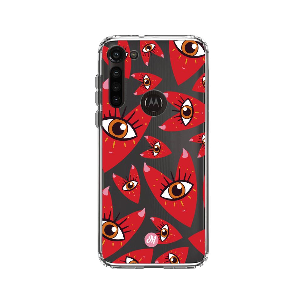 Cases para Motorola G8 power CORAZÓN ENCANTADO - Mandala Cases