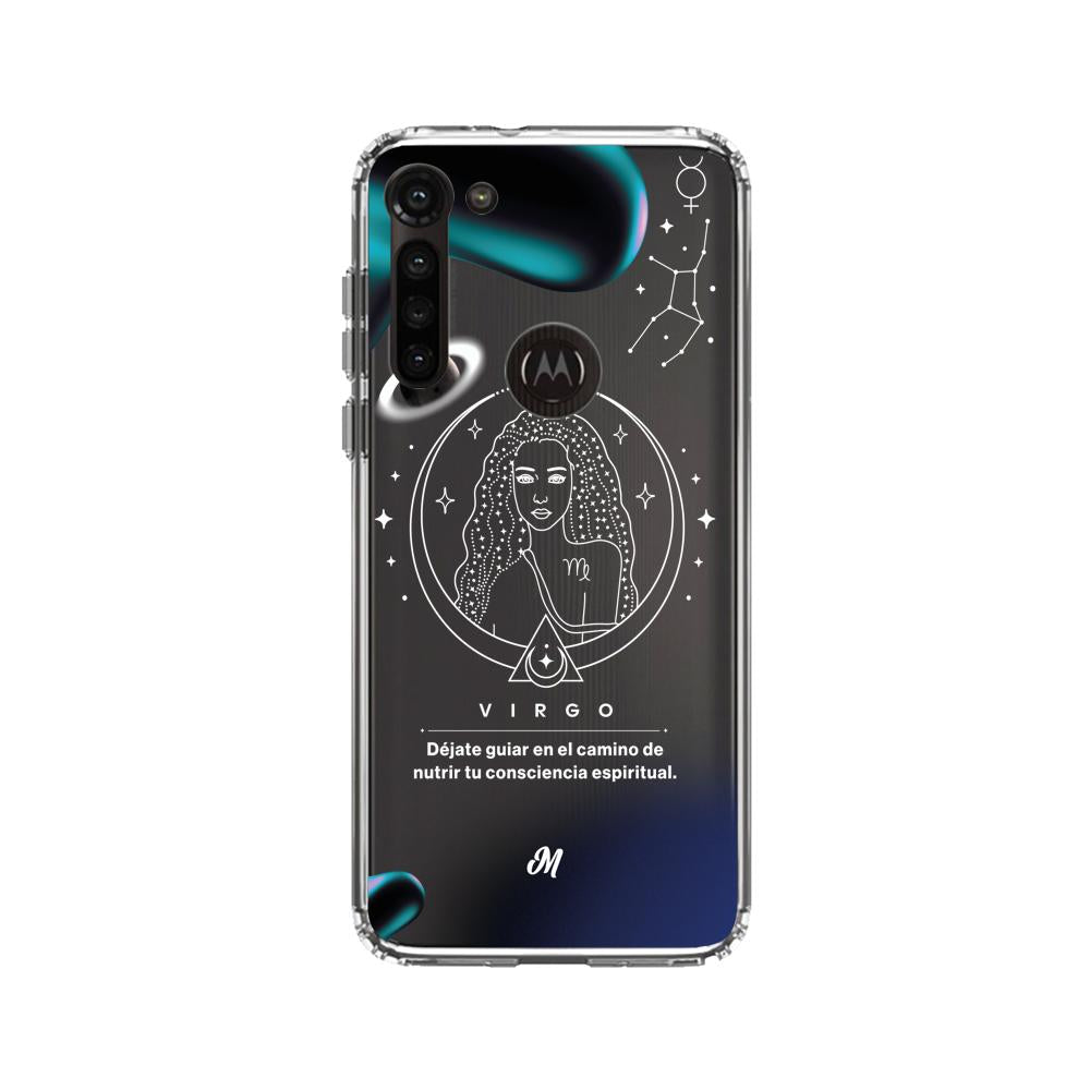 Cases para Motorola G8 power VIRGO 24 TRANSPARENTE - Mandala Cases