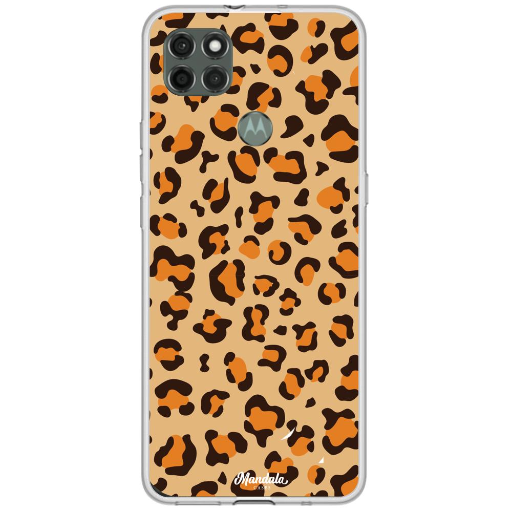 Case para Motorola G9 power Funda de Leopardo  - Mandala Cases