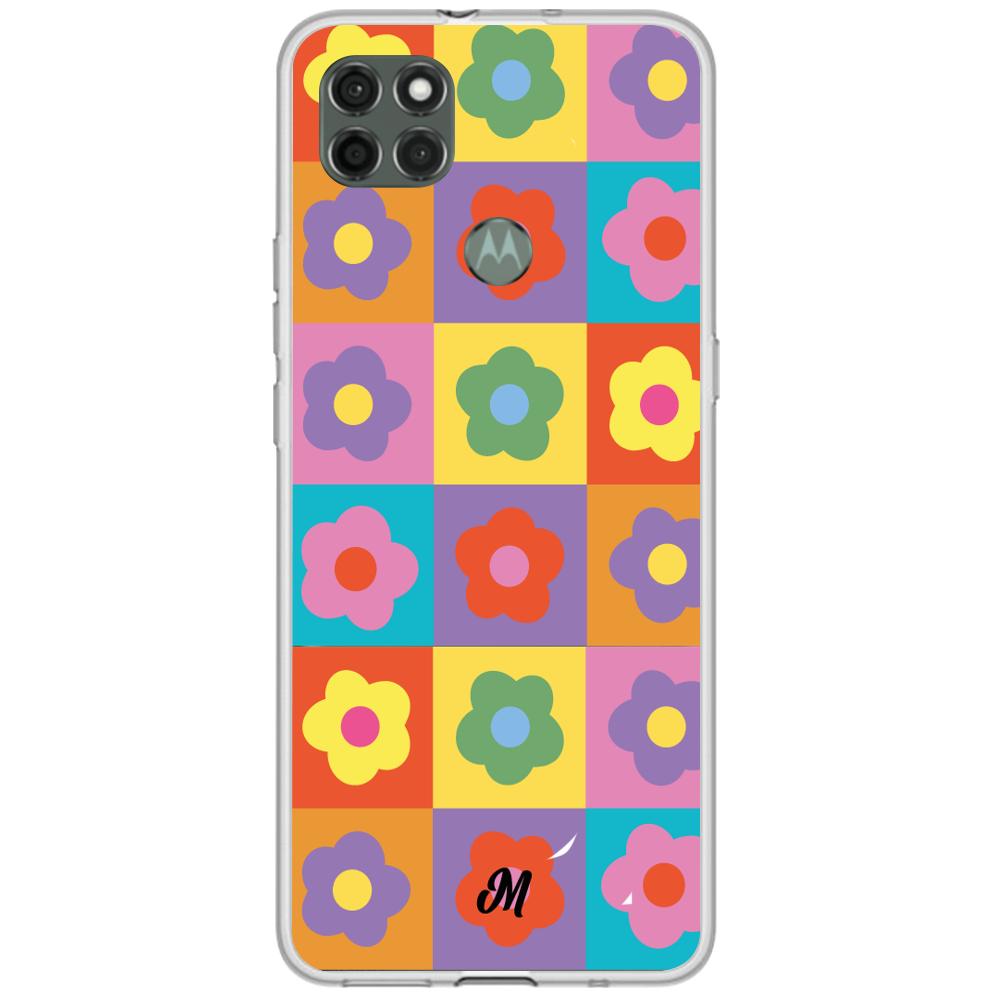 Case para Motorola G9 power Colors and Flowers - Mandala Cases