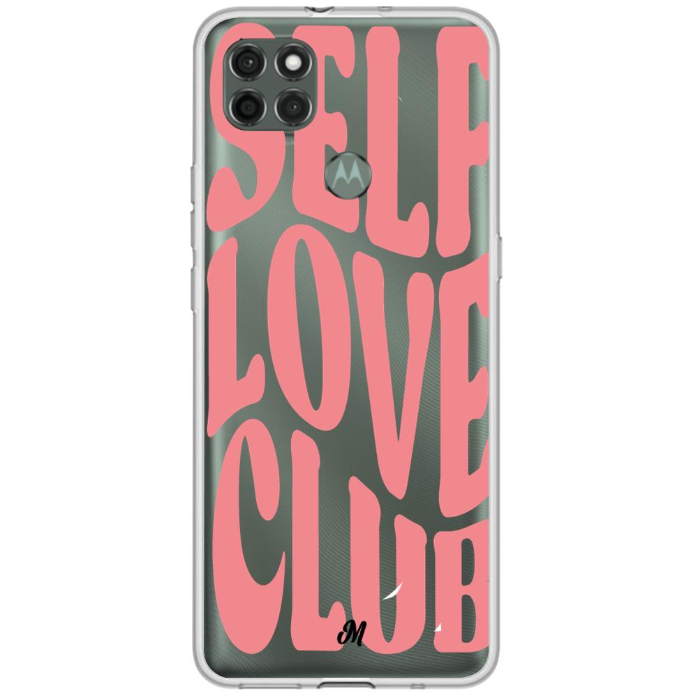 Case para Motorola G9 power Self Love Club Pink - Mandala Cases