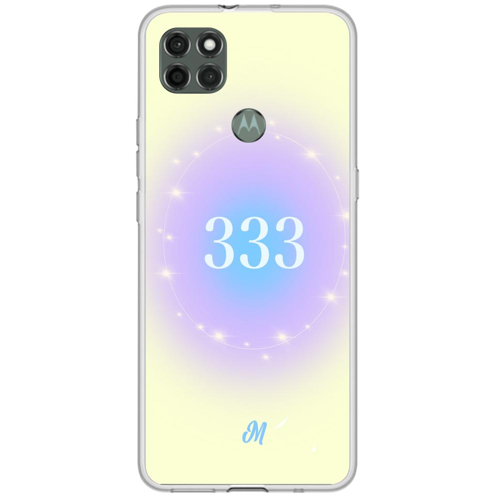 Case para Motorola G9 power ángeles 333-  - Mandala Cases