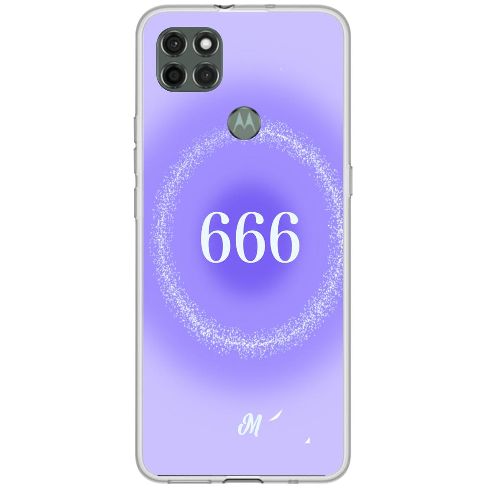 Case para Motorola G9 power ángeles 666-  - Mandala Cases