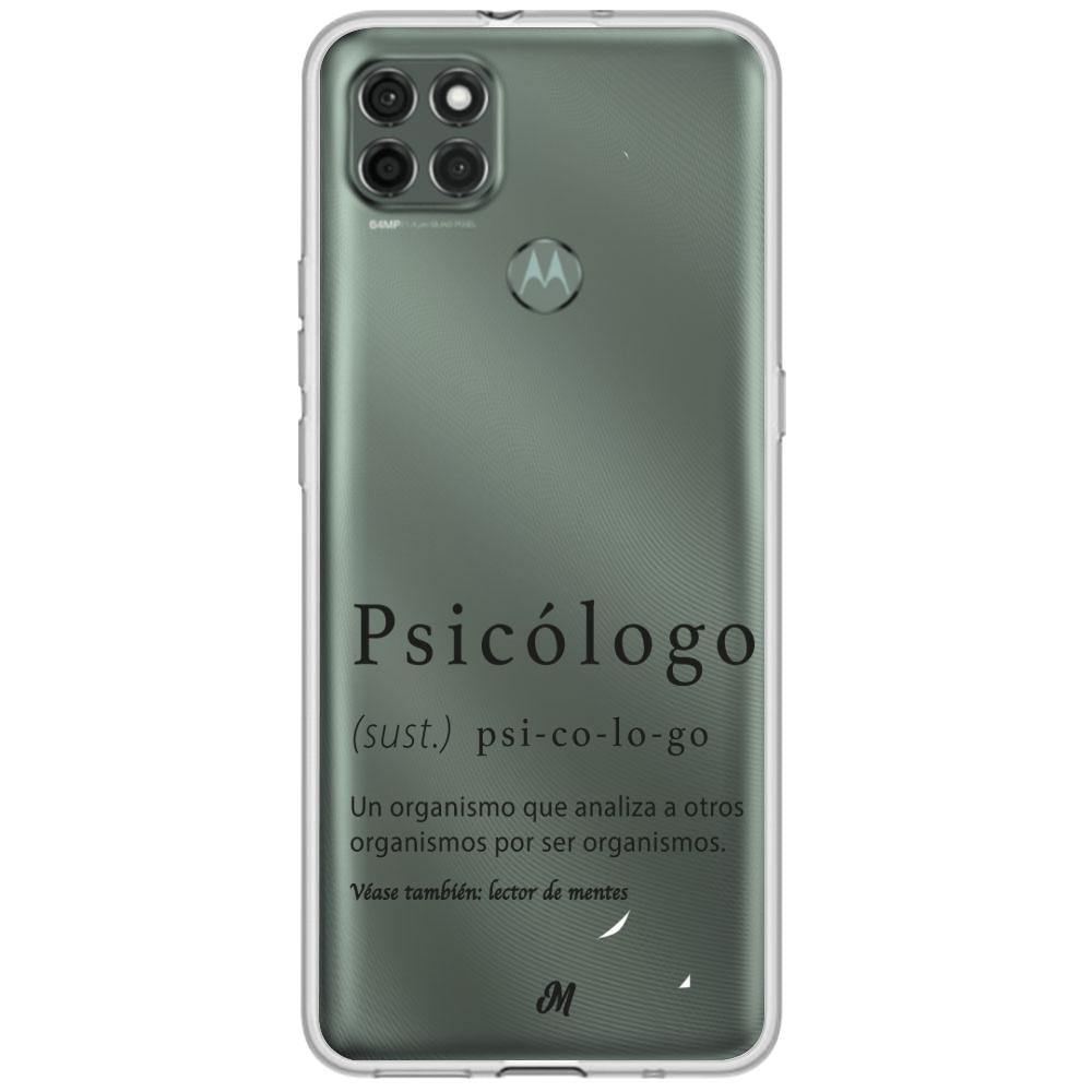 Case para Motorola G9 power Psicologo - Mandala Cases