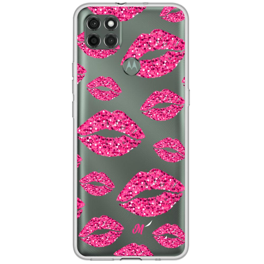 Case para Motorola G9 power Glitter kiss - Mandala Cases