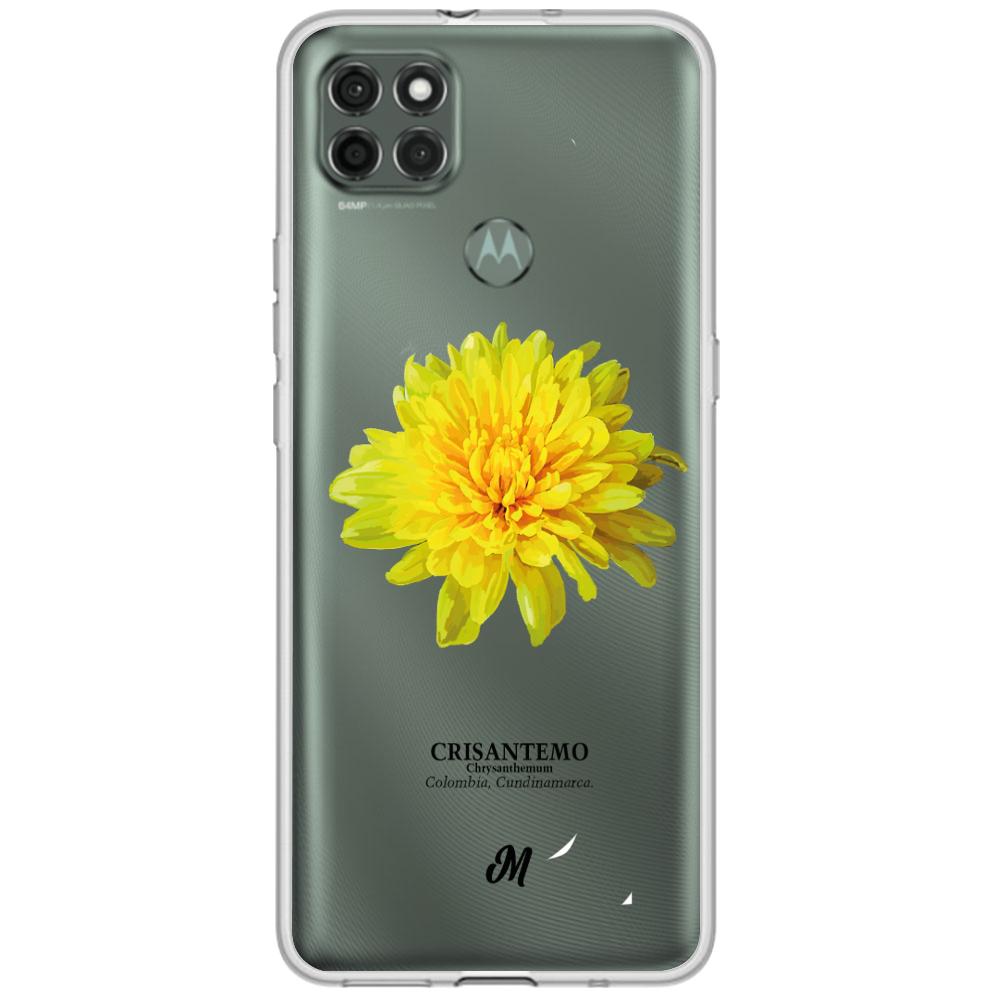 Case para Motorola G9 power Crisantemo - Mandala Cases