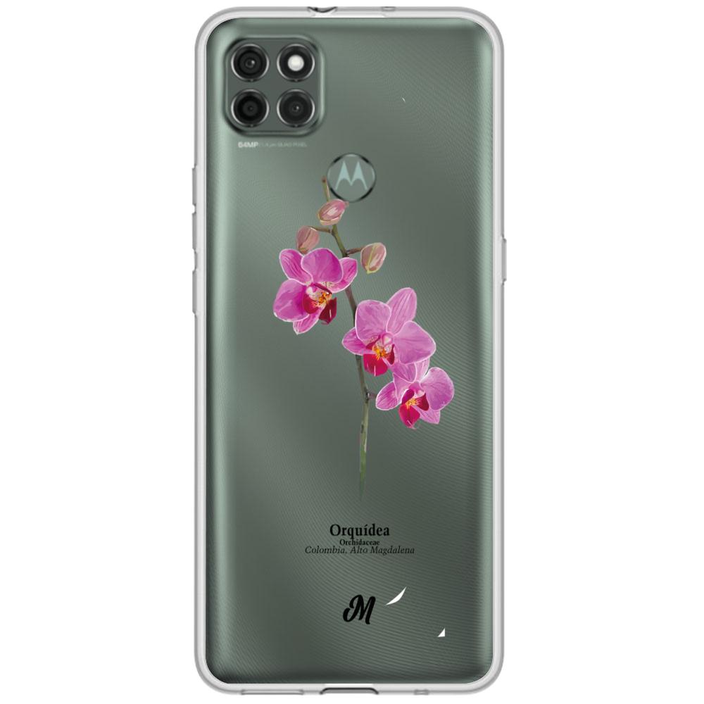 Case para Motorola G9 power Ramo de Orquídea - Mandala Cases