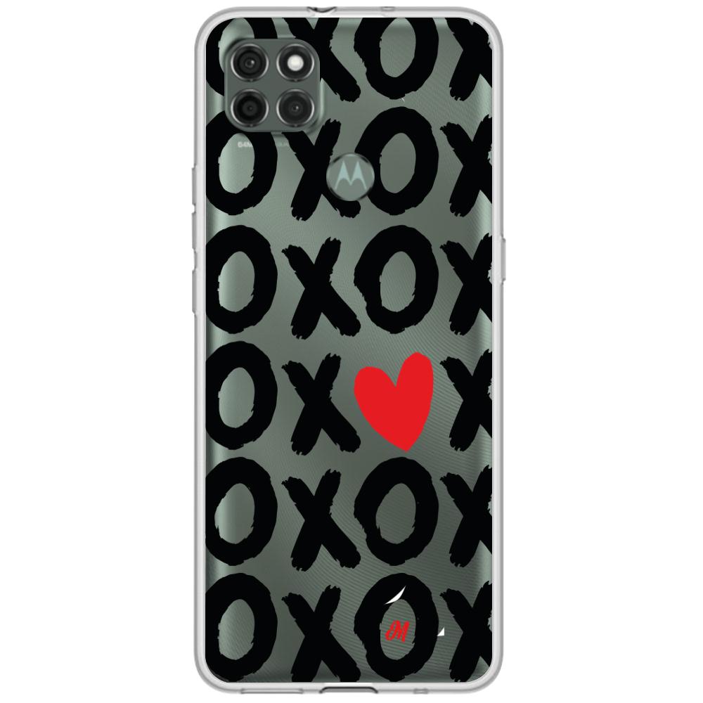 Case para Motorola G9 power OXOX Besos y Abrazos - Mandala Cases