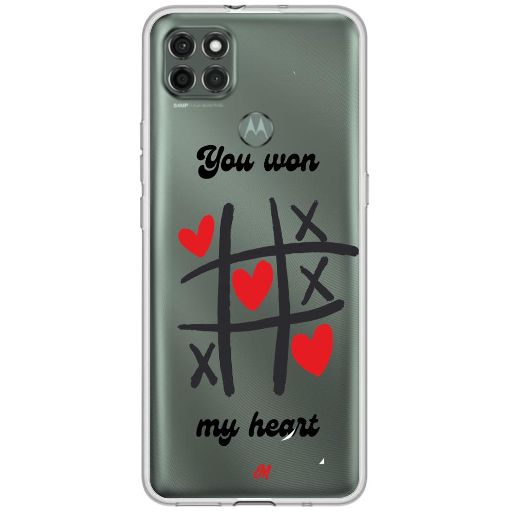 Case para Motorola G9 power You Won My Heart - Mandala Cases