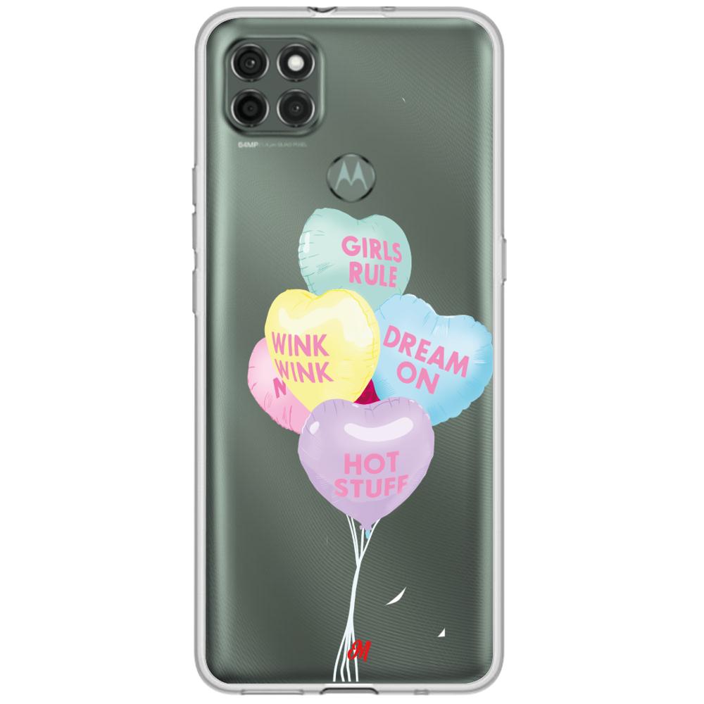 Case para Motorola G9 power Lovely Balloons - Mandala Cases