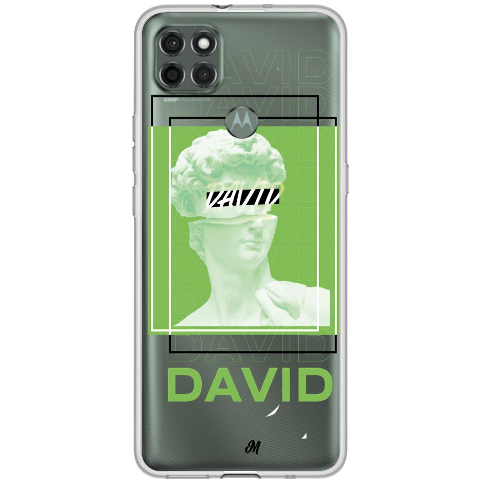 Case para Motorola G9 power The David art - Mandala Cases