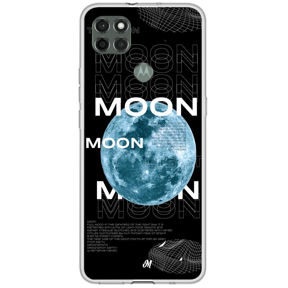 Case para Motorola G9 power The moon - Mandala Cases