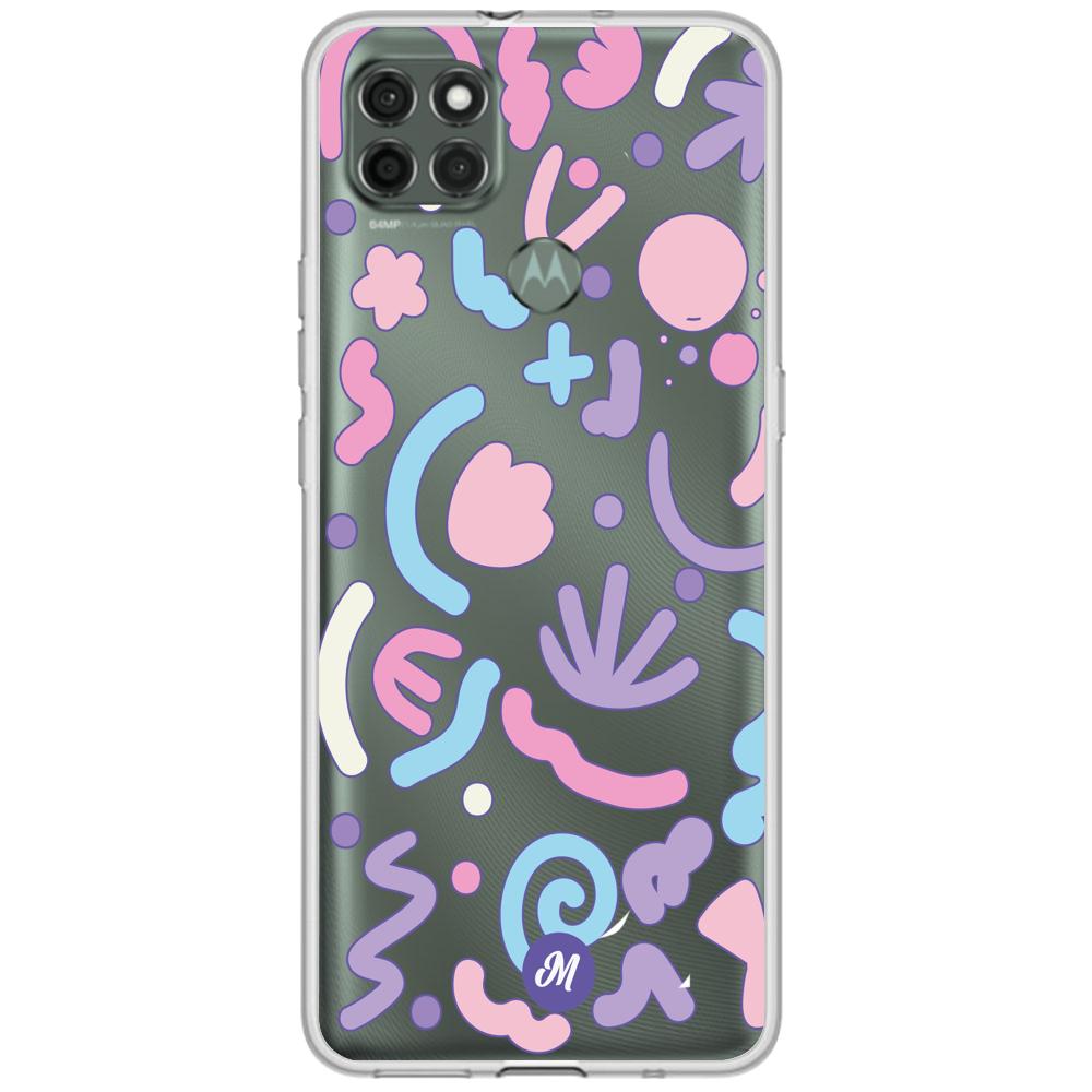 Cases para Motorola G9 power Colorful Spots Remake - Mandala Cases