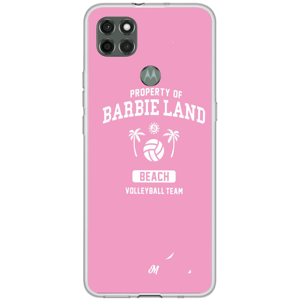 Cases para Motorola G9 power Funda Barbie™ beach - Mandala Cases