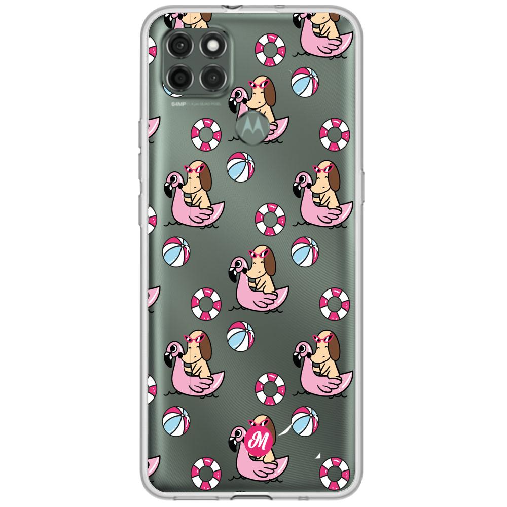 Cases para Motorola G9 power Perrito parchado - Mandala Cases