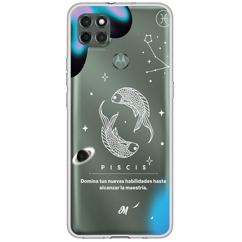 Cases para Motorola G9 power PISCIS 24 TRANSPARENTE - Mandala Cases