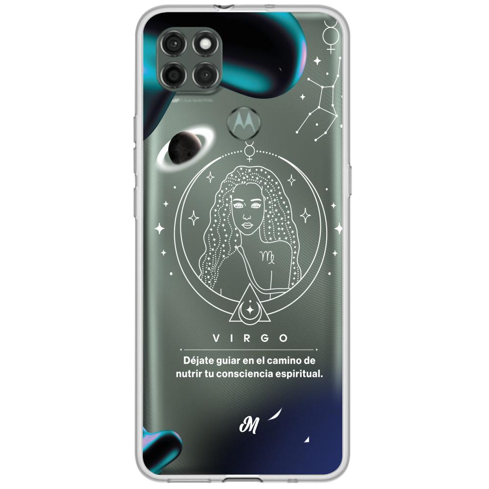 Cases para Motorola G9 power VIRGO 24 TRANSPARENTE - Mandala Cases