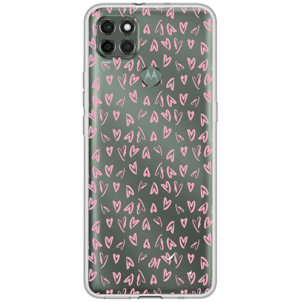 Cases para Motorola G9 power Corazónes Coquette - Mandala Cases