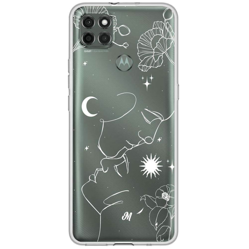 Cases para Motorola G9 power Love Line White - Mandala Cases