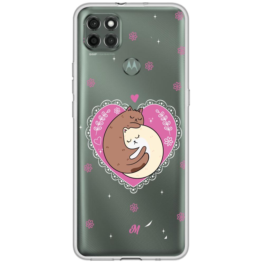 Cases para Motorola G9 power Cat Amour - Mandala Cases