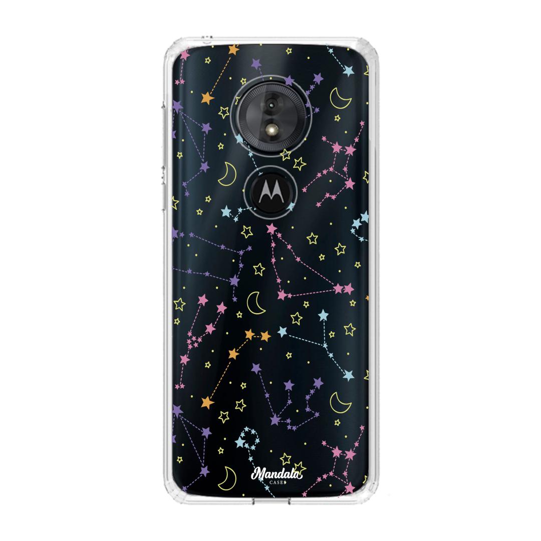 Case para Motorola G6 play Funda Pequeñas Estrellas  - Mandala Cases