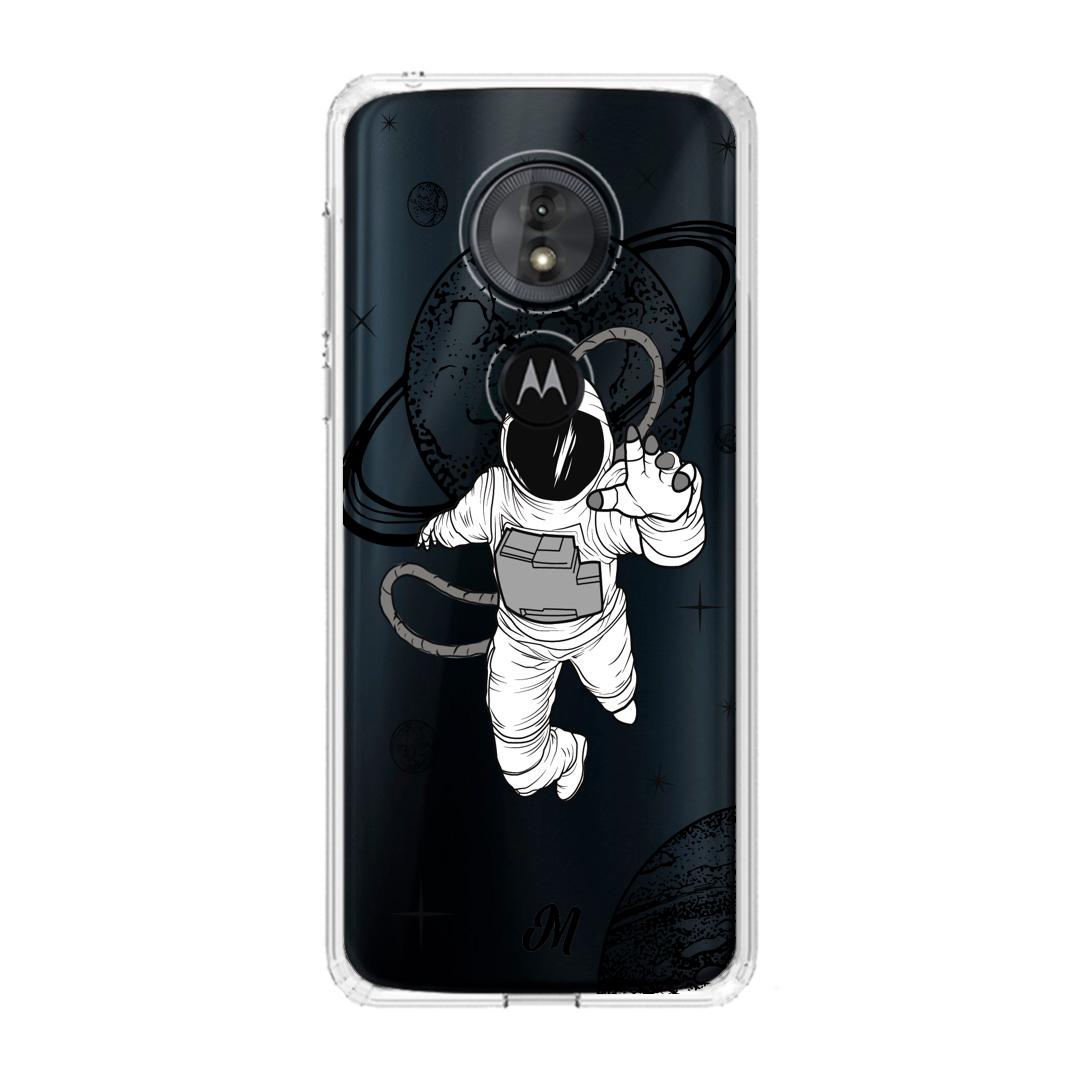 Case para Motorola G6 play Funda Saturno Astronauta - Mandala Cases