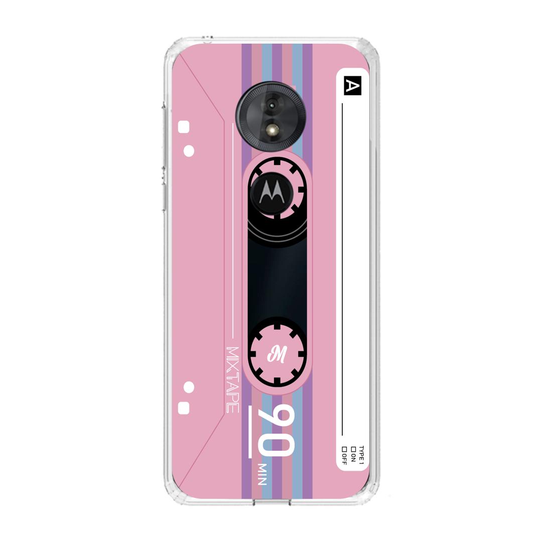 Case para Motorola G6 play Funda Cassette Rosa - Mandala Cases