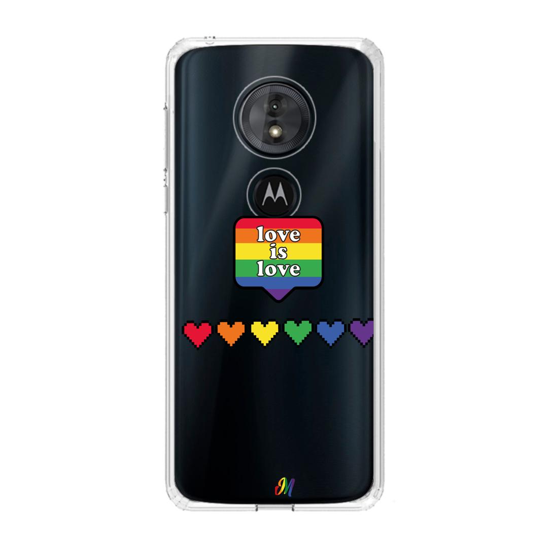 Case para Motorola G6 play Amor es Amor - Mandala Cases